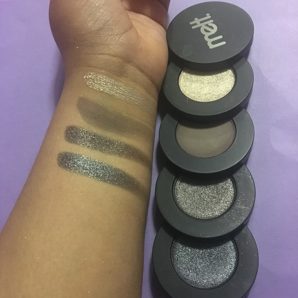 Melt Cosmetics "Gun Metal" eyeshadow stack - Picture 9 of 11